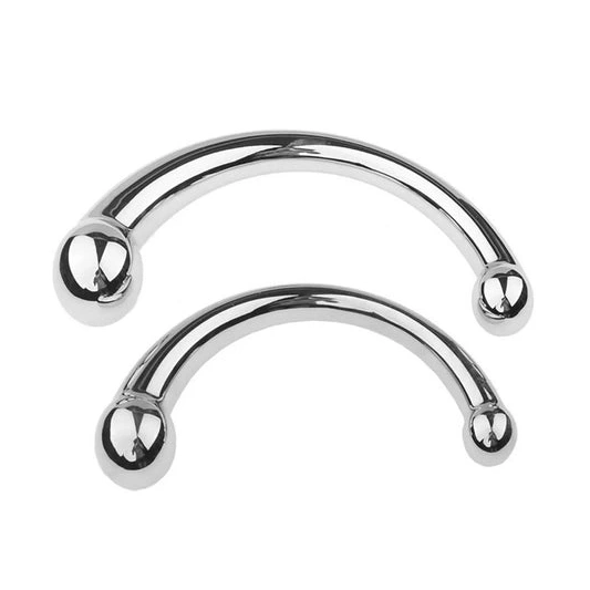 Hook 5858 Double Anal Steel Ended Elegant Stainless 0714